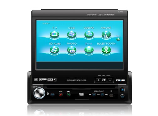 Car In-Dash DVD Player