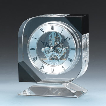 Crystal Table Clock