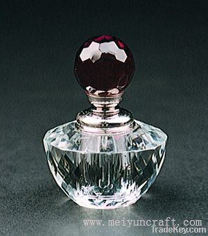 Glass perfume bottle