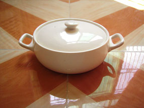 Casserole with lid