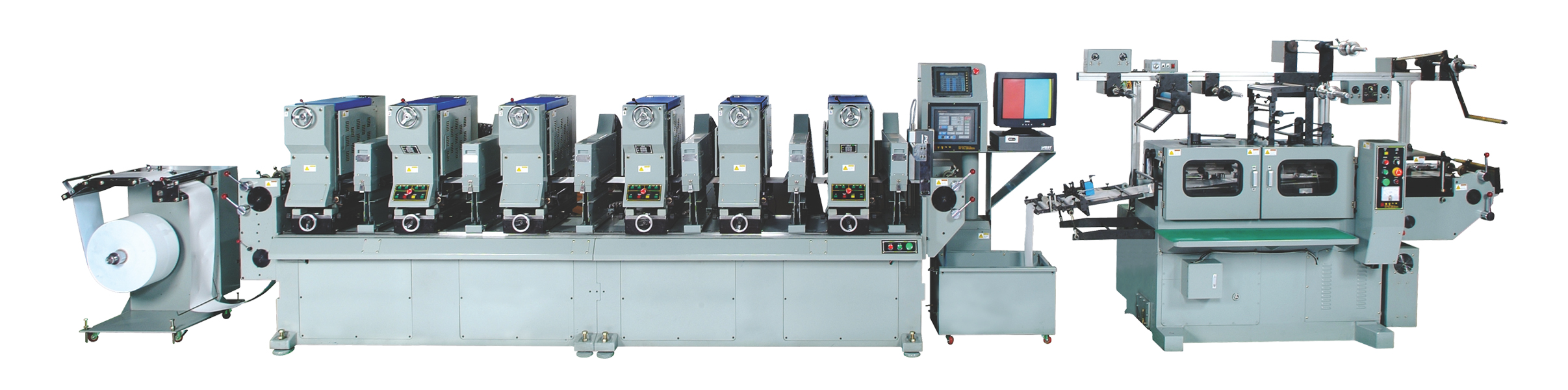 Semi Rotary Label Printing Machine
