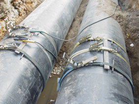 plastic drain pipefitting：Electric Hot-melt zone