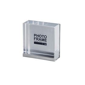 Crystal photo frame