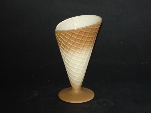 QS Glass Ice cream Cup
