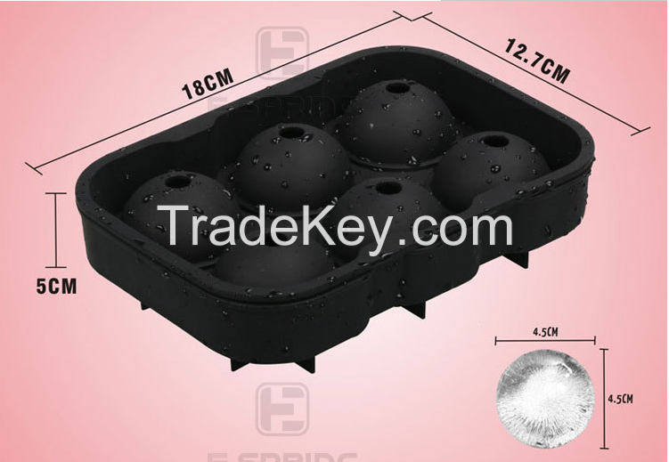 SILICONE ICE BALL TRAY and TOOLS