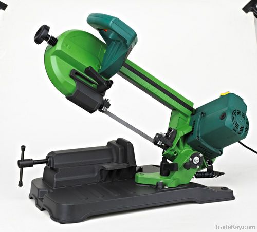 Speed variable portable band saw/metal saw