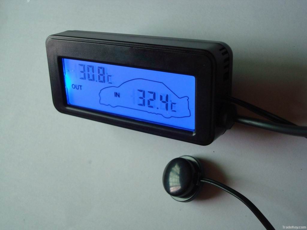 Car in/out thermometer