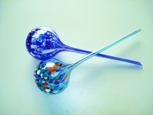 Aqua globes, Hand-Blown Glass Watering Bulb