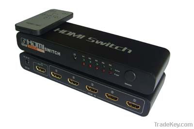 HDMI switch, HDMI switcher, with remote, HDMI 1.3 version