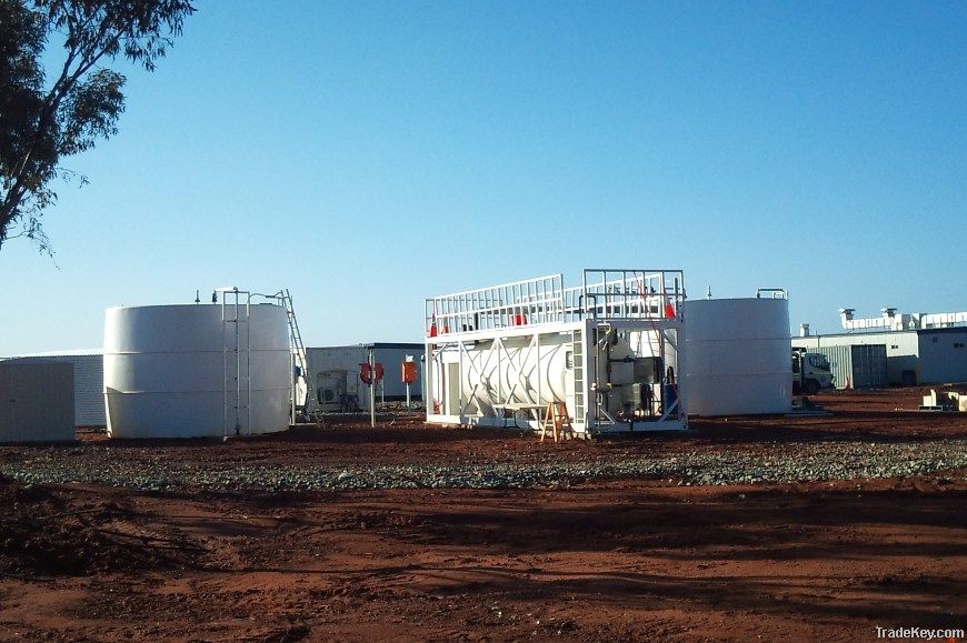 Relocatable Waste Water Treatment System