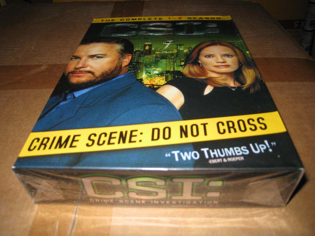 CSI crime scene investigation 1-8 season