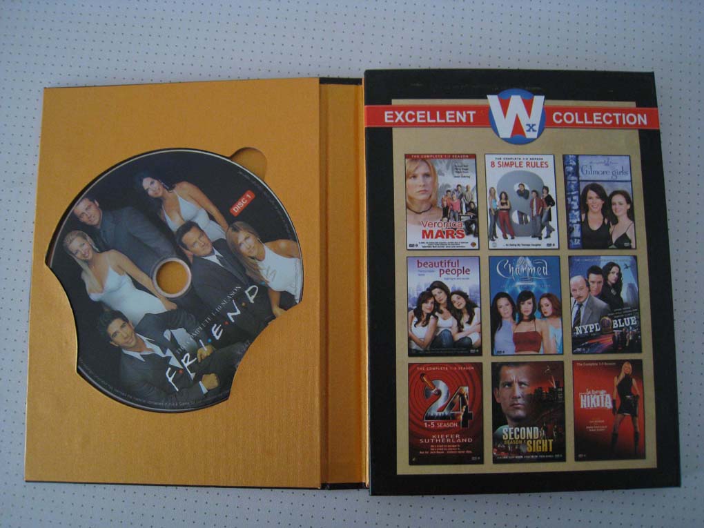 friends hdvd9 deluxe packaging
