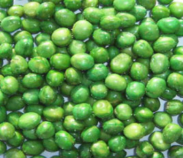 salted green peas