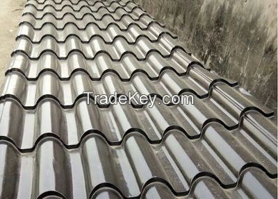 Aluminium Metcopo Roofing Tile Corrugating Machine For Sale