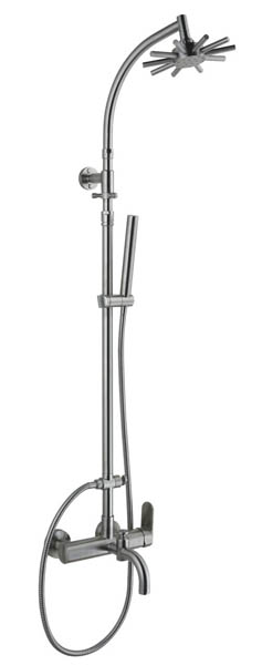 stainless steel shower faucet