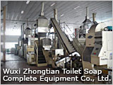 2000kg/h soap making machinery