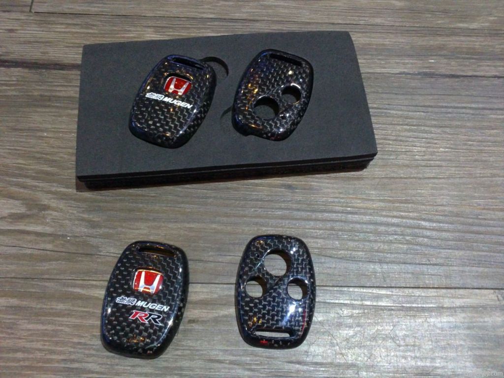 MUGEN RR CARBON FIBER KEY COVER FOR HONDA