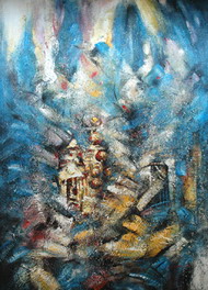 Abstract Oil Painting (KR10-031)