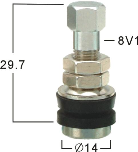 motorcyle tyre valve