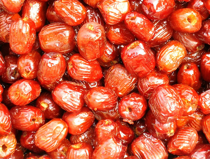 Red dates without stone