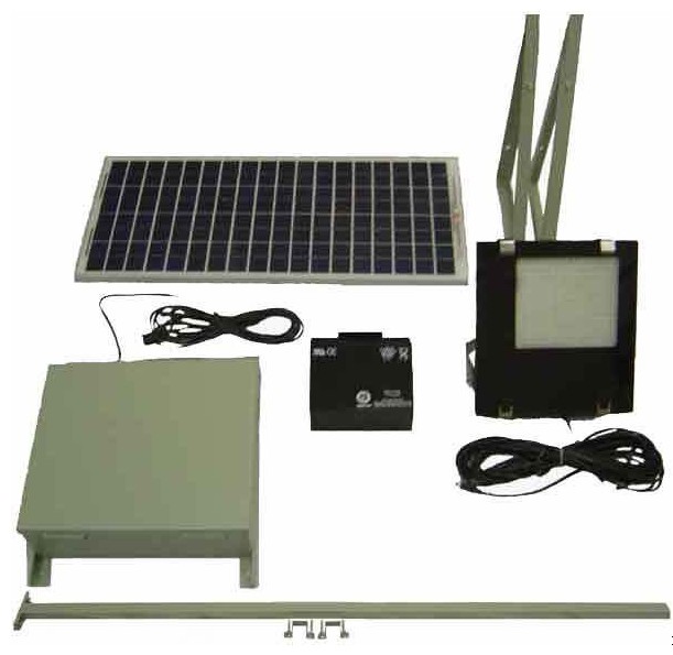 solar panel and controller