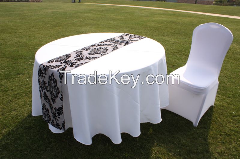 100% polyester table cloth