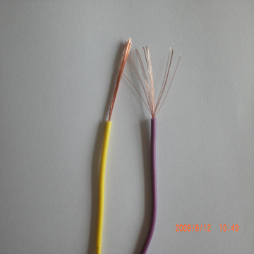 PVC-insulated cable