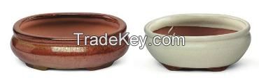 Ceramic Flower Pots & Planters, Bonsai Pots, Pottery Planters