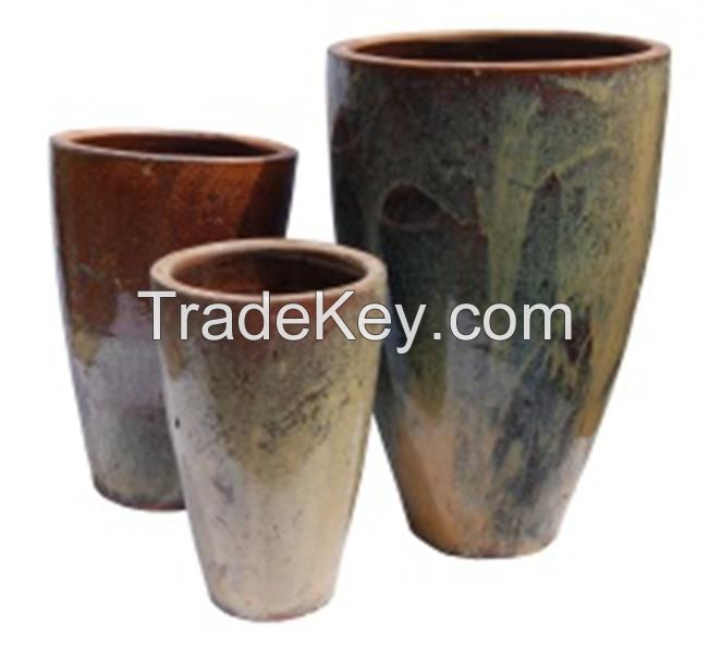 Ceramic Flower Pots & Planters, Rustic Pots