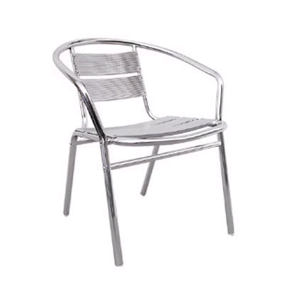 aluminum-pipe chair