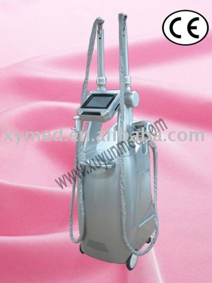 vacuum and cavitation beauty equipment with motoroller M8+2