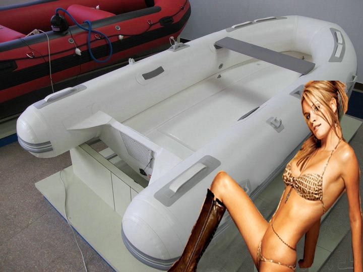 RIB-300 3meter inflatable boat FRP GRP fiberglass boat