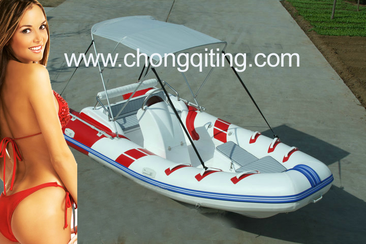 RIB-470 15ft inflatable boat FRP GRP fiberglass boat