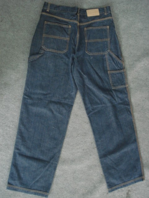 Man's jeans stock