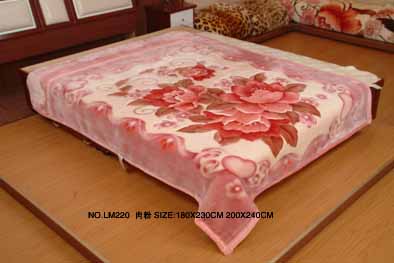 Sell Polyester mixed Acrylic  Blanket