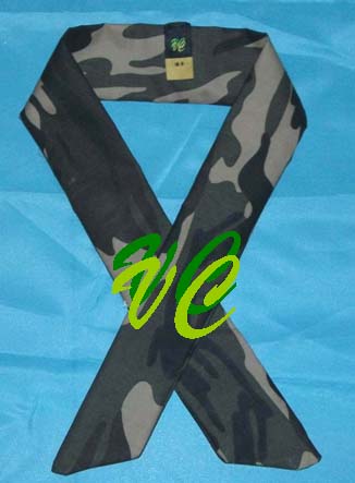Camouflage cool scarf/head band