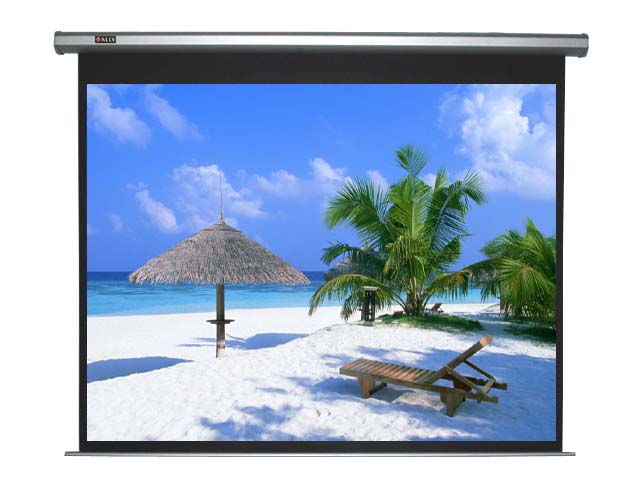 Top Grade Motorized Projection Screen with remote