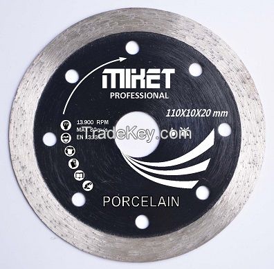 110mm diamond disc for cutting porcelain and tile