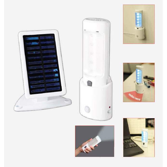 Solar Portable Light Stick with Motion Sensor