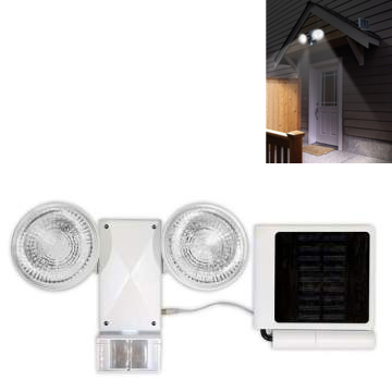 Solar Security Light with Adjustable Motion Sensor