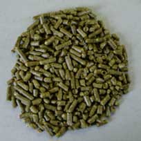 Straw pellets