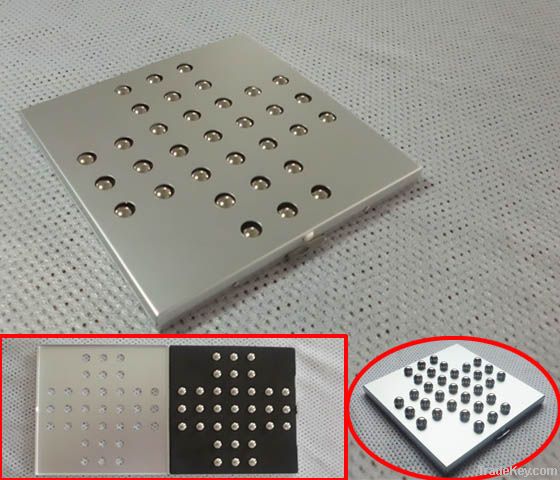 Mini folding magetic aluminum chess box