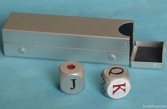 Dice in Aluminum box