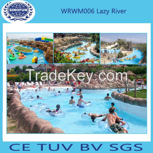 [Sinofun Rides] China lazy river extreme river water park rides manufacturer