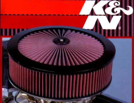 K&N performance parts and filters KN K and N