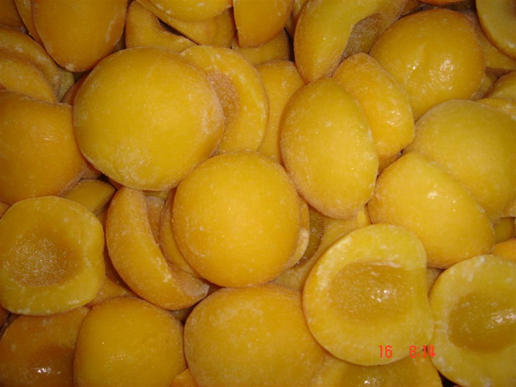 IQF peach half