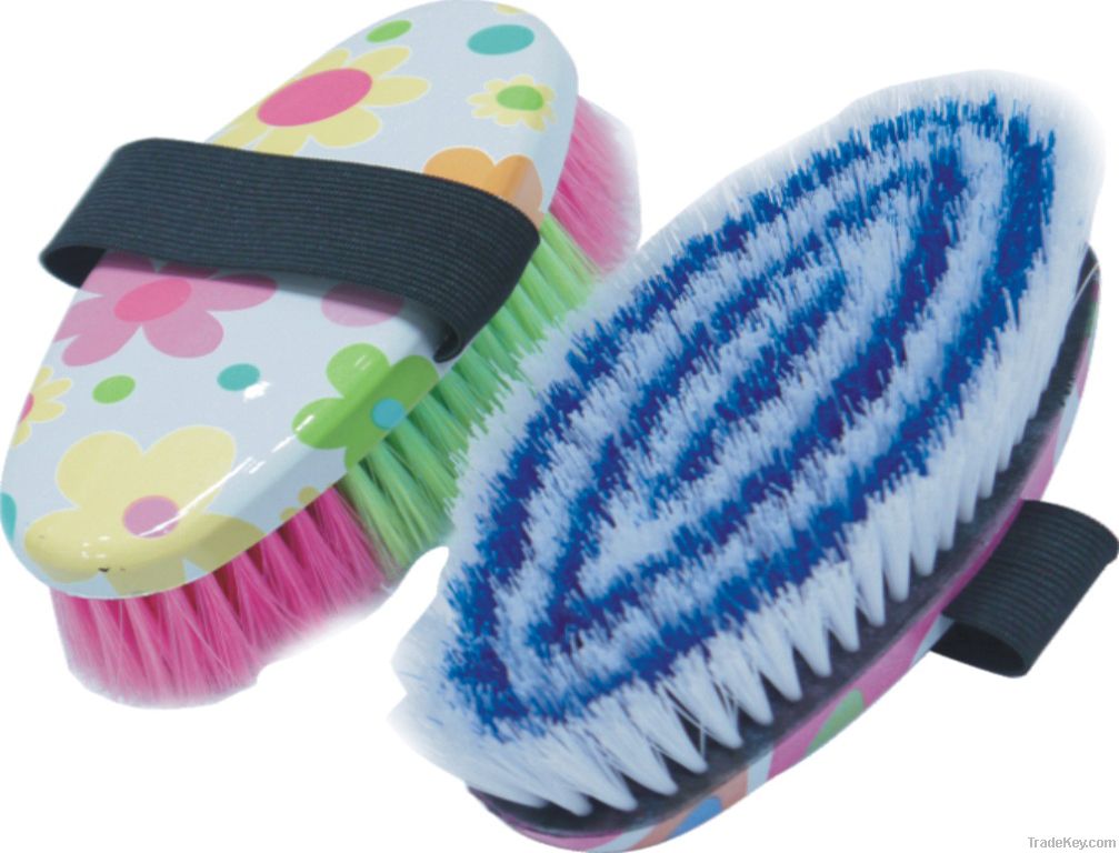 Colorful Adult Body Brush 6 3/4"