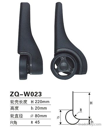 Plastic Wheel/Trolley Handle/Wheel part/Luggage handle