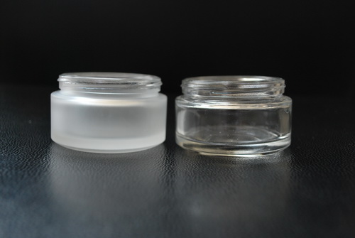 Cosmetic-bottle glass frosting/etching powder