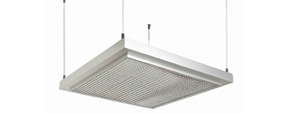 Pendant Light Panel with Aluminium Reflect Grille